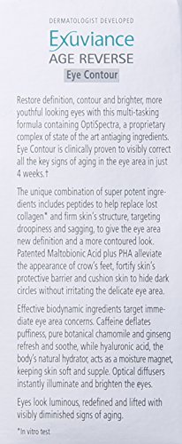 Exuviance 20007 Eye Contour, 15 g, color blanco