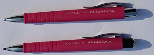 Faber-Castell Poly Ball XB - Lapicero Set rosa
