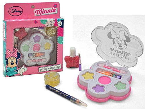 Falca- Minnie estuche maquillaje 18x22cM, Color rosa (42874) , color/modelo surtido