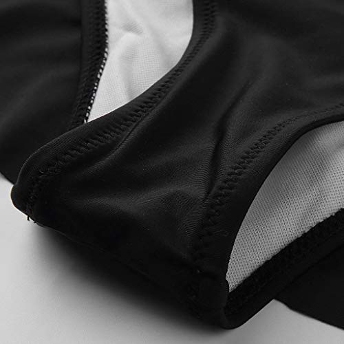 Falda Plisada Cintura Alta Mujer Nadar Troncos Shorts de Baño Grupo de natación bañador Playa Traje de baño Bikinis Bottoms Bragas riou