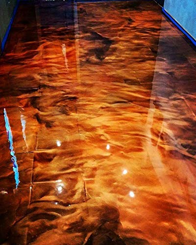 Fantasy Craft 1,6 Kg Fantasy Crystal Coat, Resina epoxi bicomponente, porcelanato liquido, Ideal para Recubrimiento de Grandes Superficies