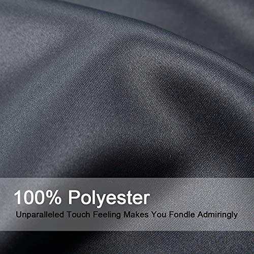 Fantasy The Living Room tiene potentes cortinas opacas bosque con cascada vívido otoño temporada de la naturaleza inspirada en la pintura digital, 2 paneles por grupo W100 x L84 pulgadas, multicolor