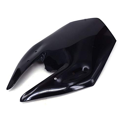 Fast Pro Protector de Parabrisas para Motocicleta Color Negro, Protector de Pantalla ABS para Kawasaki Z800 Z800 2013 – 2016