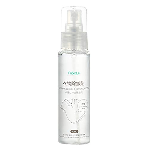 FBGood - Spray Antiarrugas para Ropa, Antiarrugas, Spray mágico, paño Antiarrugas, Spray de Planchado, 70 ml