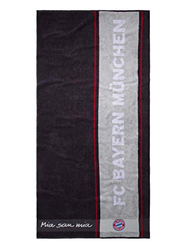 FC Bayern München - Toalla de baño, color gris
