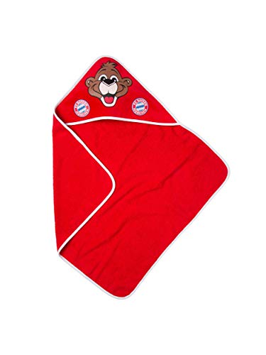 FC Bayern Múnich - Toalla con capucha para bebés y niños pequeños