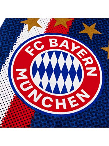 FC Bayern Múnich - Toalla de playa con logotipo azul y sol