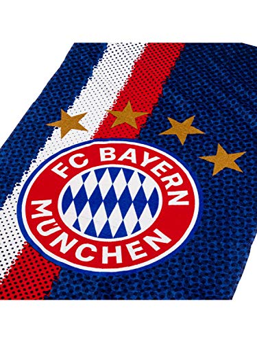 FC Bayern Múnich - Toalla de playa con logotipo azul y sol