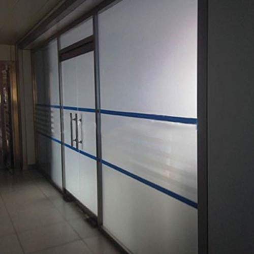 FHC 1 Largo 1 Metro / 3,0 Metros por 0,6 Metros de Ancho Esmerilado vetrofanie película de Vinilo de Etiquetas engomadas de Cristal de Oficina en casa, película Decorativa,1M,China