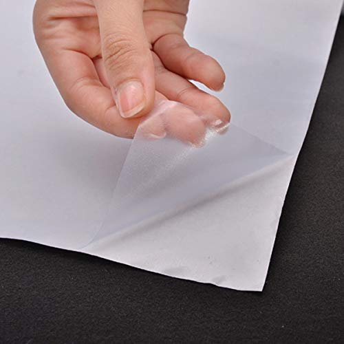 FHC 1 Largo 1 Metro / 3,0 Metros por 0,6 Metros de Ancho Esmerilado vetrofanie película de Vinilo de Etiquetas engomadas de Cristal de Oficina en casa, película Decorativa,1M,China