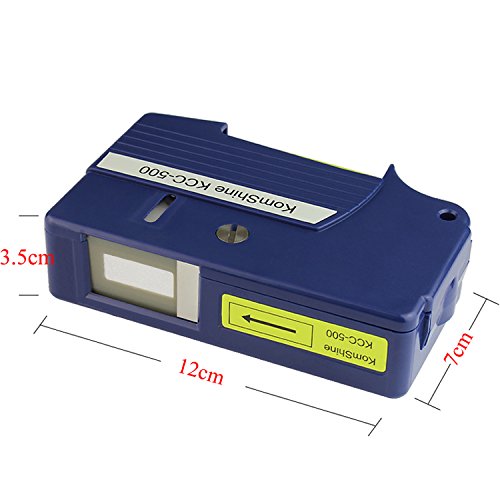 Fibra Óptica Conector Caja Limpia FTTH Herramientas para SC, FC, LC (Azul)