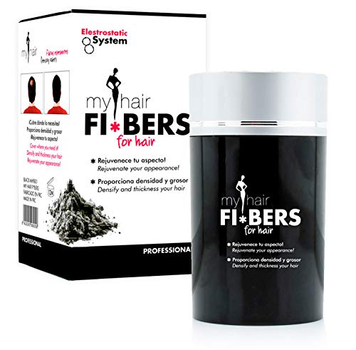 Fibras Capilares Color Negro FIBERS Black 22g - My Hair