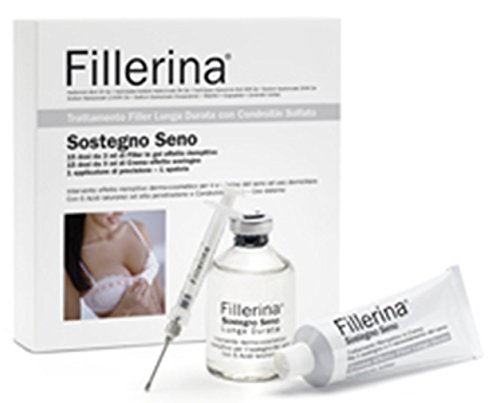 Fillerina larga duración soporte Seno Filler Gel + crema voluminizante