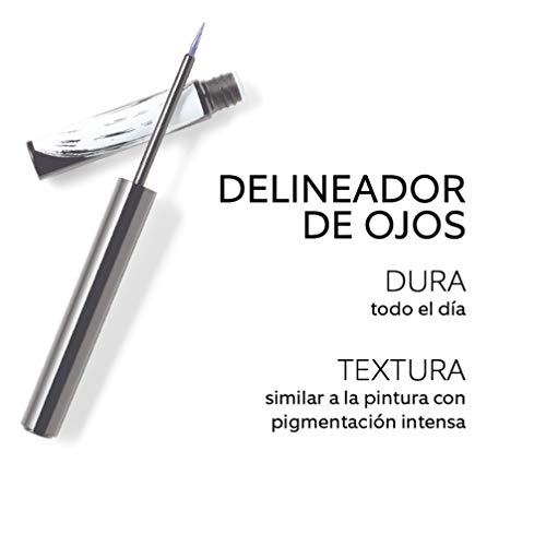 FIND - Metallic Mist (Máscara efecto alargador negra + Delineador de ojos líquido azul metalizado)