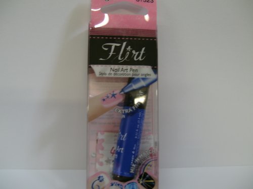 Fing'rs Flirt Nail Art Pen, Blue, 31523 by Fing'rs