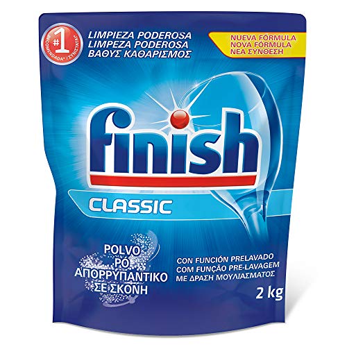 Finish Classic - Detergente para el lavavajillas, en polvo, 2 kg