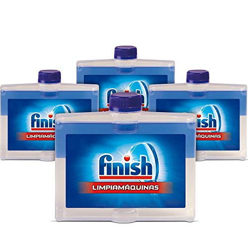 Finish Limipiamáquinas líquido para lavavajillas - 4 unidades