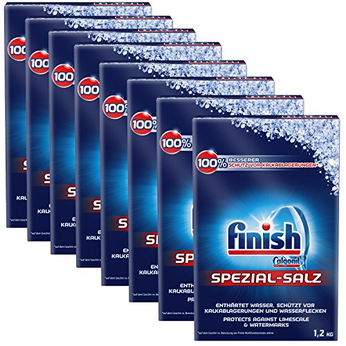 Finish, Spezial-salz (Pack de 8, 8 x 1,2 Kg)