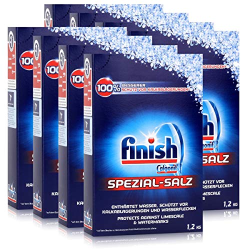 Finish, Spezial-salz (Pack de 8, 8 x 1,2 Kg)