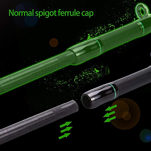 FISHYY Caña De Pescar Spinning Casting Speed ​​Rods De Pesca Porable Light High Carbon 4 Pc Blanks para Viajes Pesca De Agua Dulce