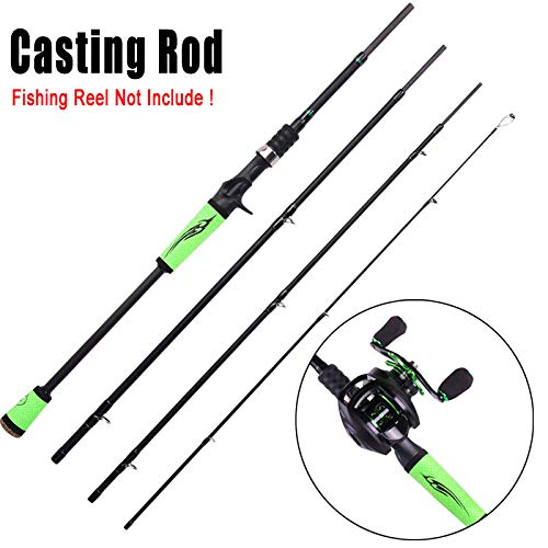 FISHYY Caña De Pescar Spinning Casting Speed ​​Rods De Pesca Porable Light High Carbon 4 Pc Blanks para Viajes Pesca De Agua Dulce
