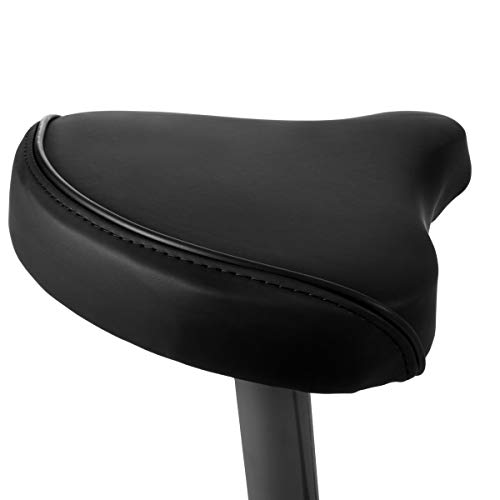 FITFIU Fitness BEST 100 Bicicleta Estática Spinning ultracompacta, sin resplado, 5 kg regulable en 8 niveles y pantalla LCD Entrenamiento Fitness Tonificación, Unisex adulto, Gris