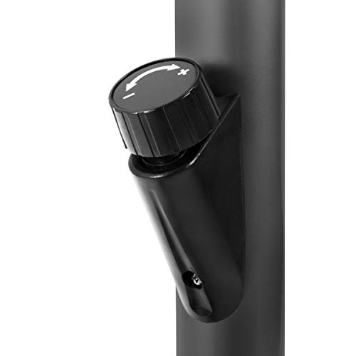 FITFIU Fitness BEST 100 Bicicleta Estática Spinning ultracompacta, sin resplado, 5 kg regulable en 8 niveles y pantalla LCD Entrenamiento Fitness Tonificación, Unisex adulto, Gris