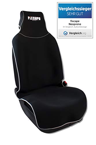 fixcape 4260339410109 Neopreno Funda para Asientos Coche Universal Impermeable