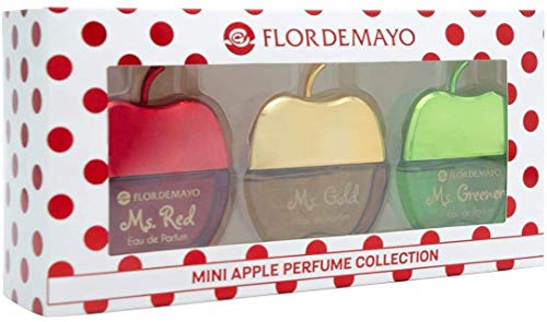 Flor de Mayo, Set de fragancias APPLE para mujeres - 75 ml