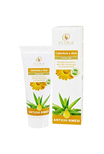 Flora Cosm Crema Calmante Irritac Calendula Aloe Vera 75 ml B - 300 g