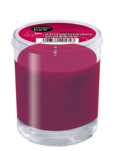 Flower 20572 20572-Gel Repelente de Moscas Vela, No Aplica, 8x8x9 cm