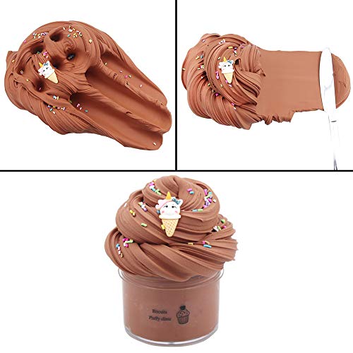 Fluffy Cloud Slime, BESTZY DIY Slime Kit Set, Arcilla Seca al Aire, Fairy Putty Stress Relief Toy Perfumado Sludge Toy Niños Adultos (60 ml x 4)