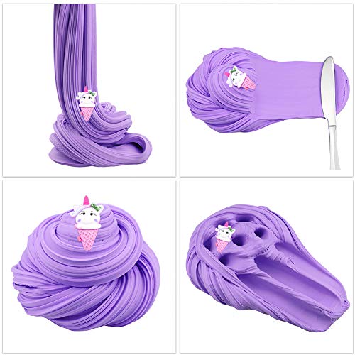 Fluffy Cloud Slime, BESTZY DIY Slime Kit Set, Arcilla Seca al Aire, Fairy Putty Stress Relief Toy Perfumado Sludge Toy Niños Adultos (60 ml x 4)