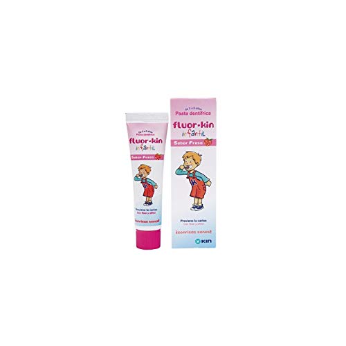 FLUOR KIN INFANTIL PASTA FRESA 100 ML
