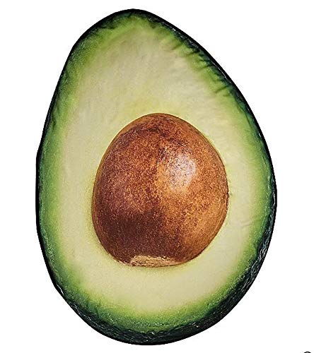 fonefunshop - Toalla de playa con forma de aguacate vegano