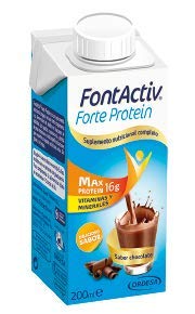 Fontactiv Forte Protein Chocolate Es Un Suplemento Nutricional Para Un Envejecimiento Activo 3 Unidades 600ml