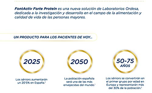 Fontactiv Forte Protein Vainilla Es Un Suplemento Nutricional Para Un Envejecimiento Activo 3 Unidades 600ml