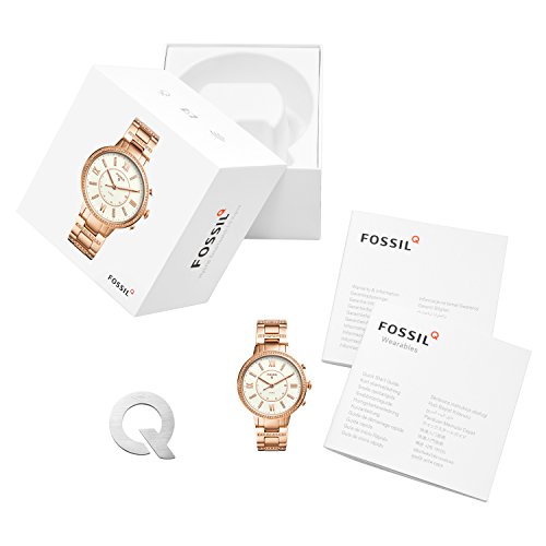 Fossil Reloj Analogico para Mujer de Cuarzo con Correa en Acero Inoxidable FTW5010
