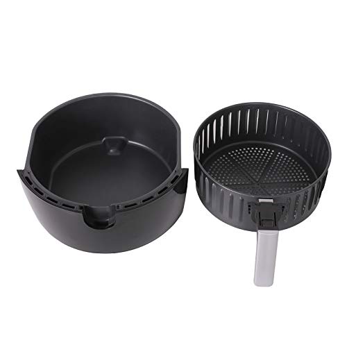 Freidora de aire - 1700 W, Capacidad de 5.5 l, Pantalla LED con Pantalla Táctil, Control de Temperatura Ajustable y Temporizador de 60 minutos, 7 Preajustes de Cocción - Electrodomésticos de Cocina