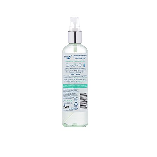 FreshX ‘Aloe Fresh’ - Spray para papel higiénico, Pack de 12