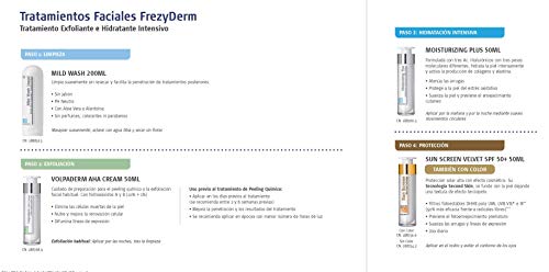 Frezyderm Volpaderm AHA Cream, Crema facial (agentes exfoliantes e hidratantes), 50ml