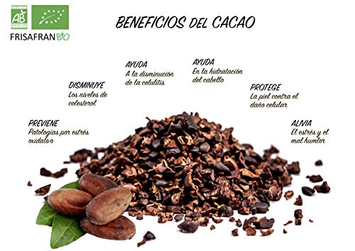 FRISAFRAN - Nibs de Cacao Crudo Ecológico (250Gr)