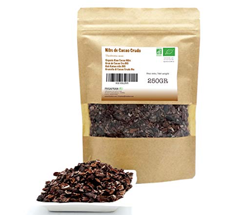 FRISAFRAN - Nibs de Cacao Crudo Ecológico (250Gr)