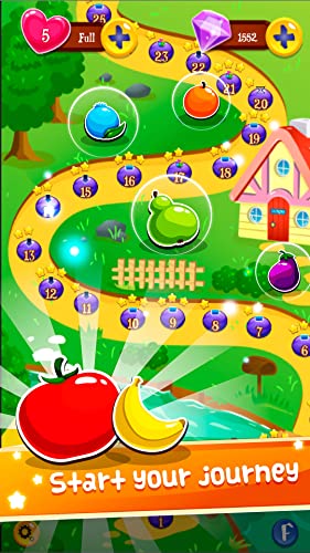 Fruit Blast 3 - Fun Match 3 Rumble Of Rainbow Puzzle's For Kids Free
