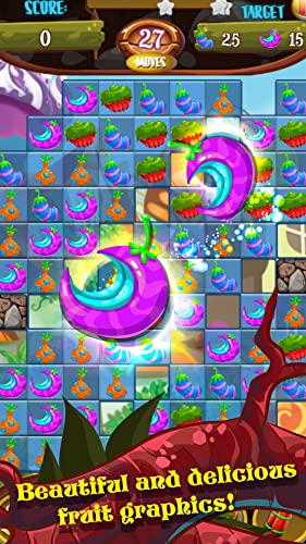 Fruit Rescue Deluxe - A Match 3 Puzzle Adventure