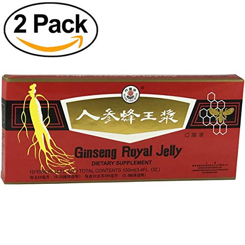[ FUERZA Y ENERGIA | 2 CAJAS ] Ginseng con Jalea Real | Ginseng & Royal Jelly | Suplemento eficaz para la fuerza y energía del día a día y durante períodos de frío y fatiga | 20 viales de 10 ml