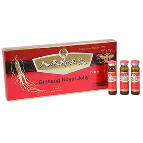 [ FUERZA Y ENERGIA | 2 CAJAS ] Ginseng con Jalea Real | Ginseng & Royal Jelly | Suplemento eficaz para la fuerza y energía del día a día y durante períodos de frío y fatiga | 20 viales de 10 ml