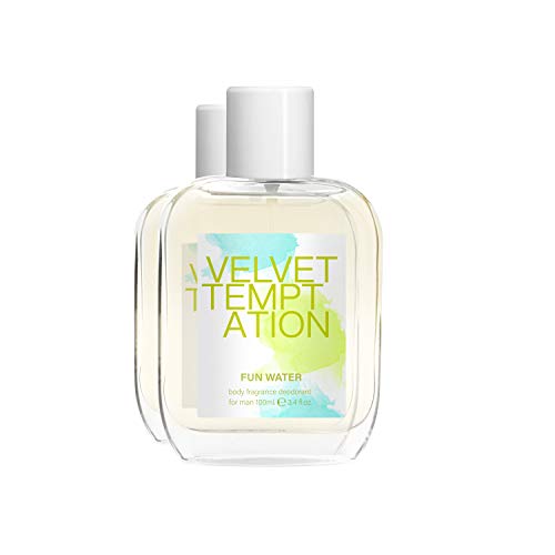 Fun Water Velvet Temptation - Desodorante para mujer (100 ml, pack de 2)