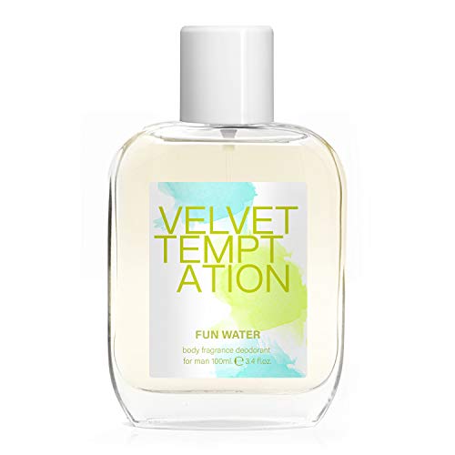 Fun Water Velvet Temptation - Desodorante para mujer (100 ml, pack de 2)