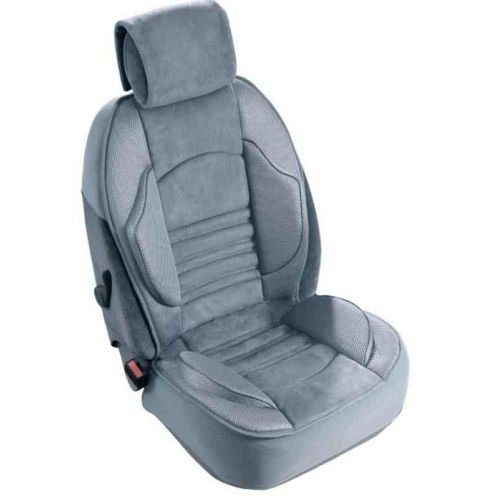 Funda de asiento delantero grande confort para Omega (B) Break (1994/07-2000/07), 1 pieza, color gris